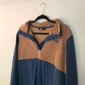 Tan/blue pullover by The North Face
